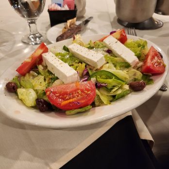 Tom's Steak House - Greek Salad - Steakhouses Near Me - Melrose Park, Illinois