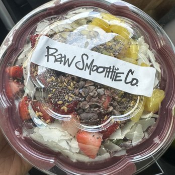 Raw Smoothie Co. - RSC Acai Bowl - Acai Bowls Near Me - Tampa, Florida