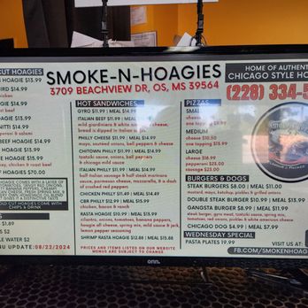 Smoke-N-Hoagies - Sandwiches Near Me - Ocean Springs, Mississippi