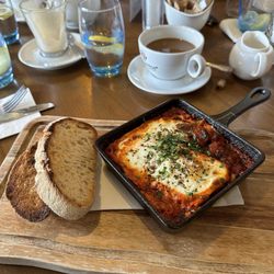 Victorias Restaurant - Shakshuka, and an Americano