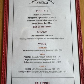 Clinton St. Baking - Drink menu - Bakeries Near Me - New York, New York Clinton St. Baking - Drink menu - Bakeries Near Me - New York, New York