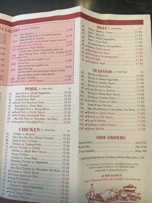 Menu photo 1 King Palace Palm Coast, FL Menu photo 1 King Palace Palm Coast, FL