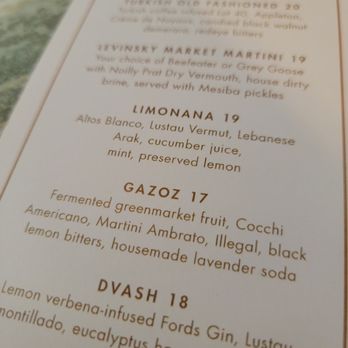 Mesiba - Drink (+ add 20% after) - Cocktail Bars Near Me - Brooklyn, New York