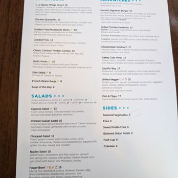 Kenzie's - Lunch menu - Cocktail Bars Near Me - Celebration, Florida