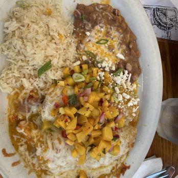 Baja Cantina Grill & Filling Station - Mango Chicken Enchiladas - Mexican Near Me - Carmel, California