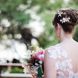 Big Island Hair - The great hair Rachel did for my 11/23/2015 wedding
