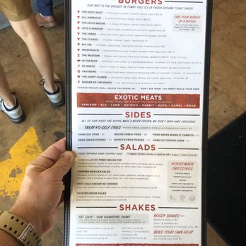 Twisted Root Burger - Their menu - Burgers Near Me - Arlington, Texas Twisted Root Burger - Their menu - Burgers Near Me - Arlington, Texas
