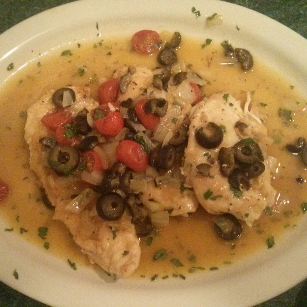 Giovanni's - Chicken Marengo - wine sauce, chick, onion, olives, tomatoes - Pizza Near Me - Northford, Connecticut Giovanni's - Chicken Marengo - wine sauce, chick, onion, olives, tomatoes - Pizza Near Me - Northford, Connecticut