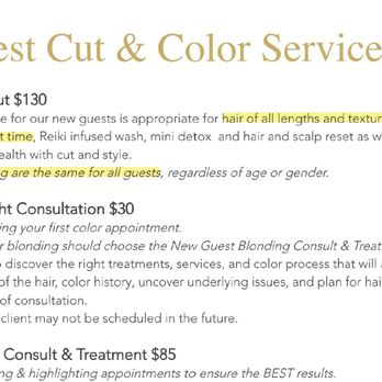 Abelia Salon - From the salon's website, describing services - Hair Salons Near Me - Newport, Oregon