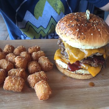 Angus Grill - Brisket burger and tots - Burgers Near Me - Winterville, North Carolina