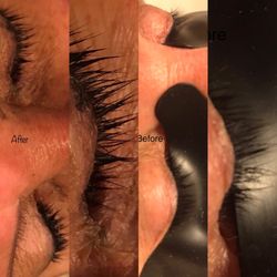 Eyelash tinting