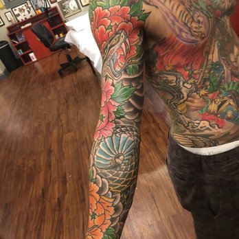 Great Wave Tattoo - Tattoo Near Me - Austin, Texas