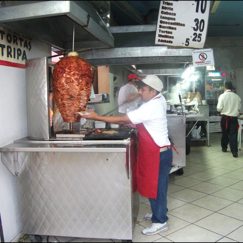 Tacos El Chiapas - Like most small Mexican diners in Tijuana, Tacos El Chiapas is open to the street, and you can watch the sous-chef at work from the sidewalk - Mexican Near Me - Tijuana, BCN