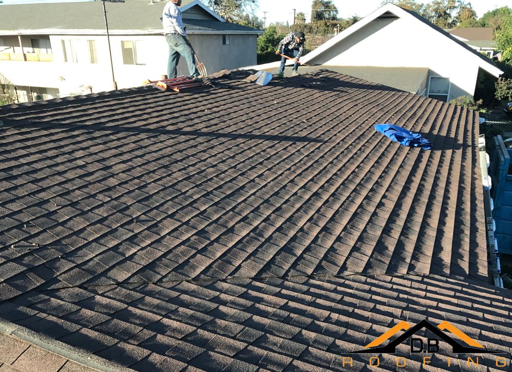 Slide of D.B Roofing