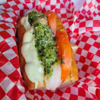 Fat Cheeks Hawaii - Chimichurri Shrimp Roll ($13.75) - Sandwiches Near Me - Honolulu, Hawaii Fat Cheeks Hawaii - Chimichurri Shrimp Roll ($13.75) - Sandwiches Near Me - Honolulu, Hawaii