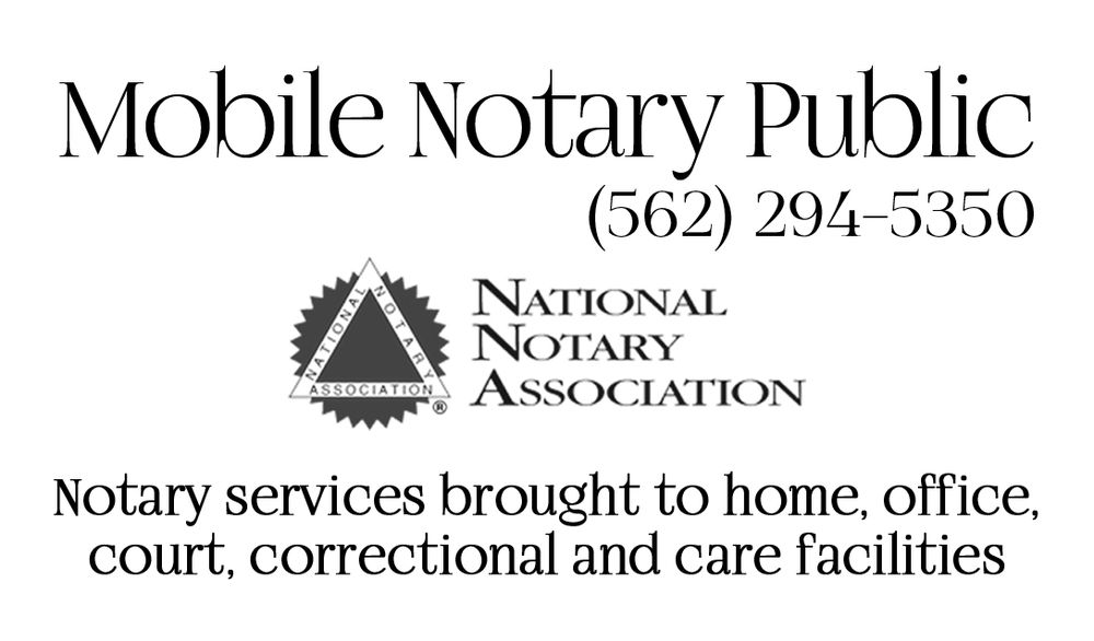 ETHEL M POWERS MOBILE NOTARY Long Beach, California Notaries