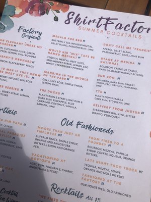 Menu photo 4 Shirt Factory Medina, NY