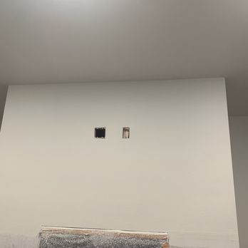 AG Drywall Repair Services - Our fireplace is half drywall and lower half is going to be tile with mantel separating them. - Drywall Installation & Repair Near Me