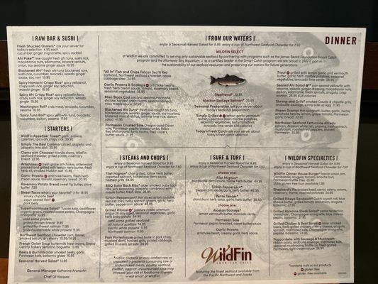 Menu photo 1 WildFin American Grill Vancouver, WA Menu photo 1 WildFin American Grill Vancouver, WA