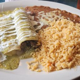 Enchiladas verde