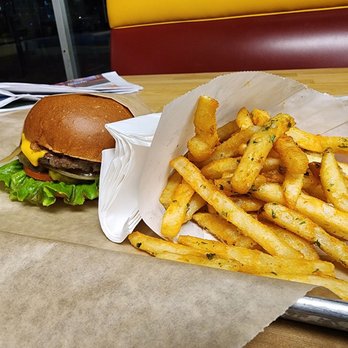 Uncle Jay Burger House - Cheeseburger garlic fries - Burgers Near Me - Concord, California