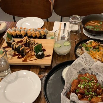 Beyond Sushi - Chili Mushroom, Cauliflower Wings, Five Spice Chick'n, Fried Chick'n Bao, Spicy Mang, Philadelphia roll - Sushi Bars Near Me - New York, New York