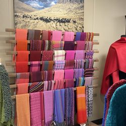 Alpacas at Marquam Hill Ranch - Inside the shop