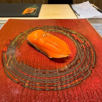 Sushi Yolo - Salmon with fried leeks - Sushi Bars Near Me - New York, New York