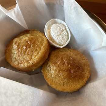 Blue Corn Harvest Bar & Grill - Complementary cornbread - Southern Near Me - Round Rock, Texas Blue Corn Harvest Bar & Grill - Complementary cornbread - Southern Near Me - Round Rock, Texas
