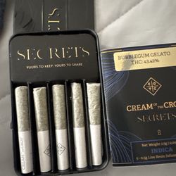 South Coast Safe Access - The actual size of my pre-rolls Cream of the Crop pre-rolls
