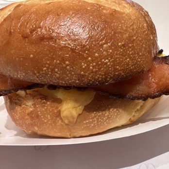 Lucky Louie Fish Shack - Bacon brekky sandwich - Fish & Chips Near Me - Seattle, Washington