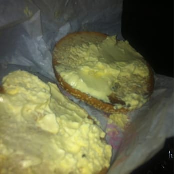 Dunkin' - Bagel with butter. I think they forgot it was butter and not cream cheese. - Donuts Near Me - Conshohocken, Pennsylvania