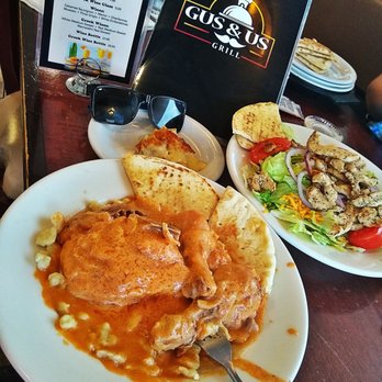 Gus & Us Grill - Chicken Paprikash every Monday - Greek Near Me - Allen Park, Michigan