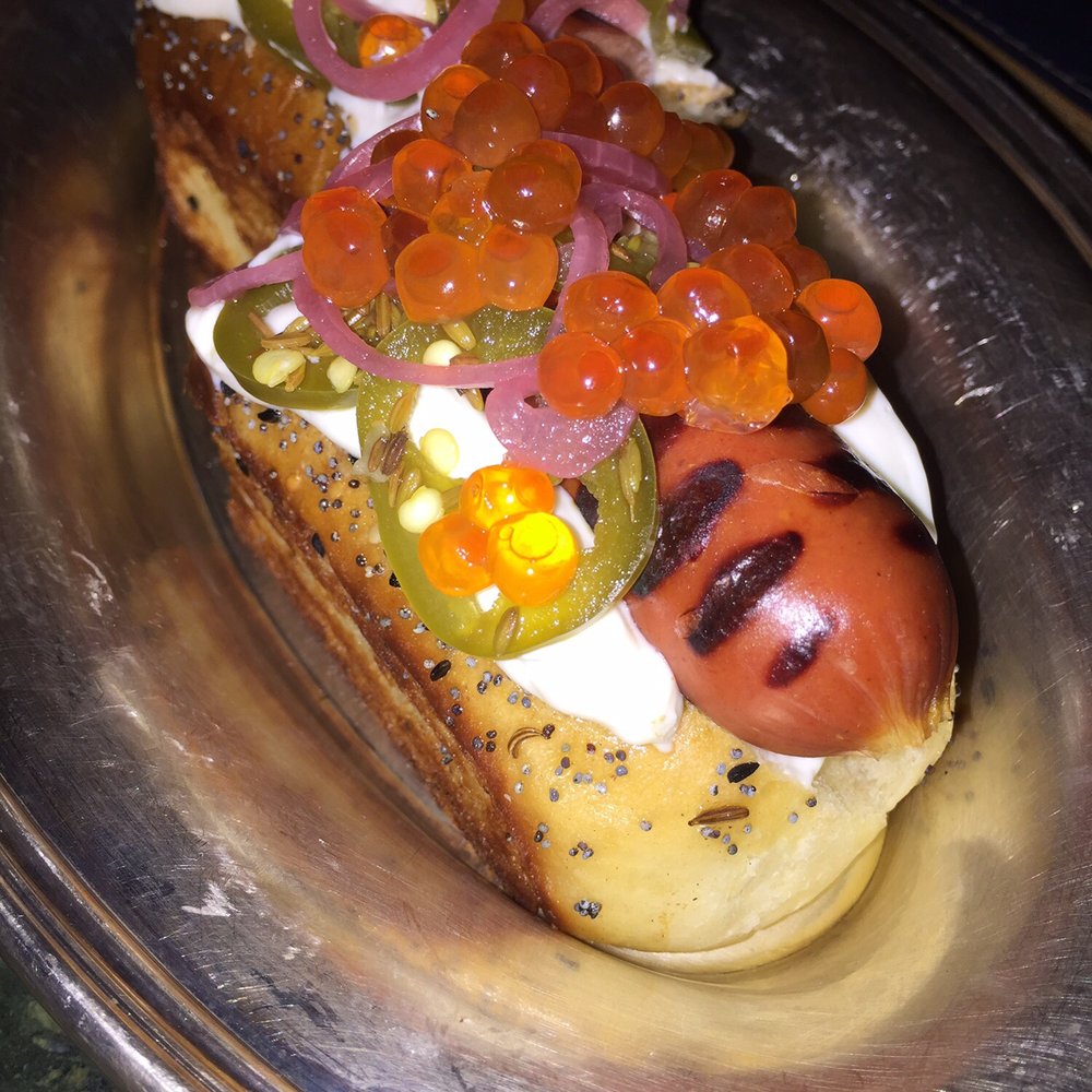 Deep Dive - The $18. hot dog with caviar! - Speakeasies Near Me - Seattle, Washington Deep Dive - The $18. hot dog with caviar! - Speakeasies Near Me - Seattle, Washington