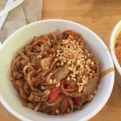Billie Chu - Pad Thai. Tasted more like noodles dressed with fish sauce & peanuts.