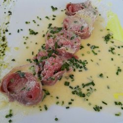 Toni's Pizzeria - Ravioli gefüllt mit Feigen und Ziegenkäse. Ein Traum!