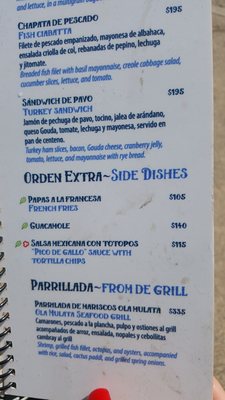 Menu photo 7 Ola Mulata Las Jarretaderas, NAY