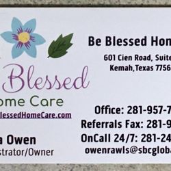 Be Blessed Home Care