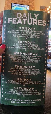 Menu photo 6 Mo's Irish Pub Wauwatosa, WI