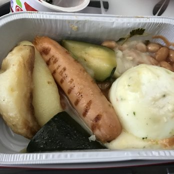 Kenya Airways - First meal - not even sure! - Airlines Near Me - Schiphol, New Hampshire