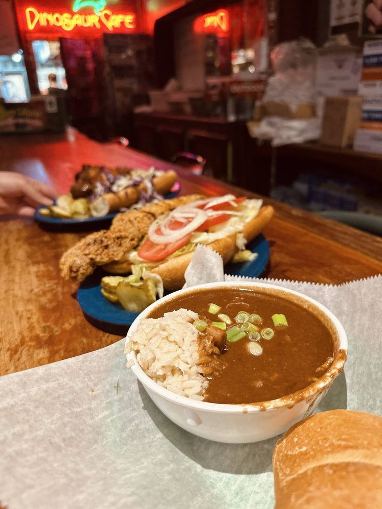 Food from Dinosaur Cafe