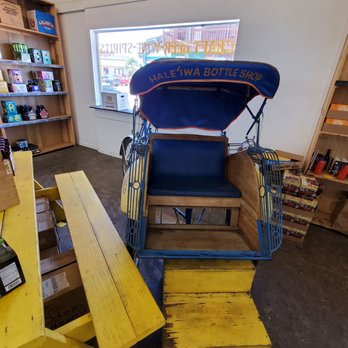 Haleiwa Bottle Shop - a horse drawn carriage - Beer, Wine & Spirits Near Me - Haleiwa, Hawaii