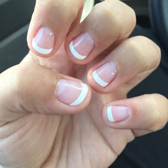 Gen Nails & Spa - French gel manicure. - Day Spas Near Me - Westerville, Ohio Gen Nails & Spa - French gel manicure. - Day Spas Near Me - Westerville, Ohio