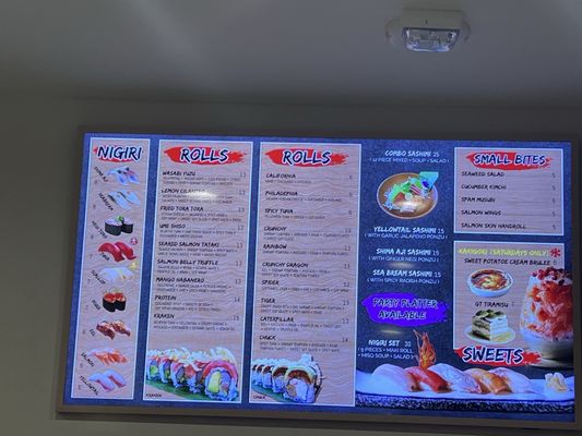 Menu photo 8 Tora Tora Sushi San Diego, CA