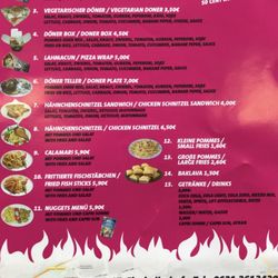 Döner Time - Menu