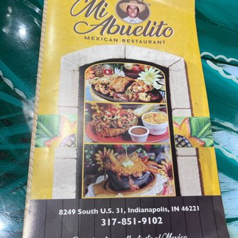 Mi Abuelito - Menu - Mexican Near Me - Indianapolis, Indiana