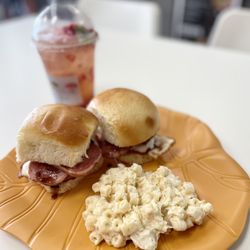 Say So Sweets - Spam Lovers Delight w/side of Hawaiian macaroni salad.