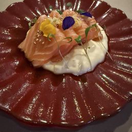 Salmon Crudo