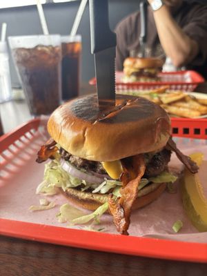 Old School Burger by null