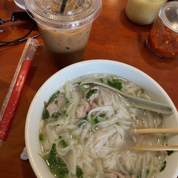 Pho Hai Phong Noodles - Beef pho with Vietnamese iced coffee - Vietnamese Near Me - El Monte, California Pho Hai Phong Noodles - Beef pho with Vietnamese iced coffee - Vietnamese Near Me - El Monte, California